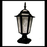 Đèn gắn đầu trụ cổng, cột, hàng rào CT-6166 Ø180xH360